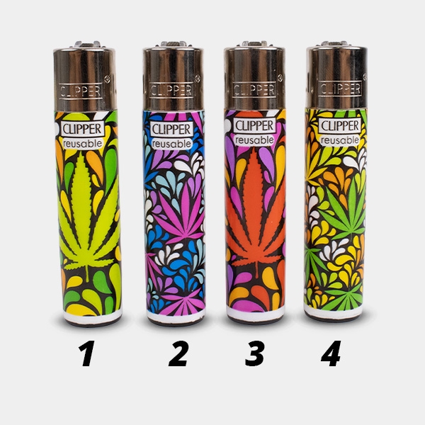 Accendino Clipper Leaf Style | GB The Green Brand