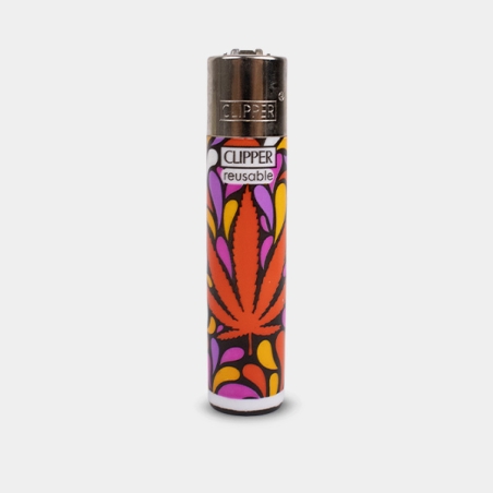 Accendino Clipper Leaf Style | GB The Green Brand