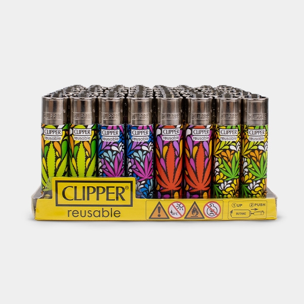 Accendino Clipper Leaf Style