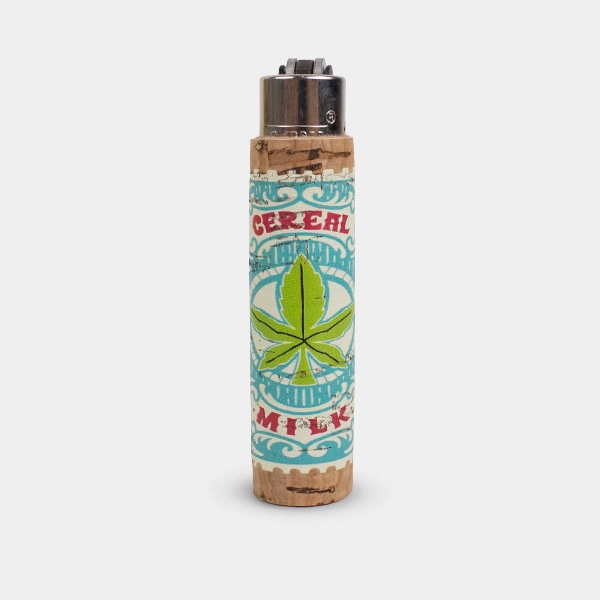 Accendino Clipper con custodia in sughero Weed Cork