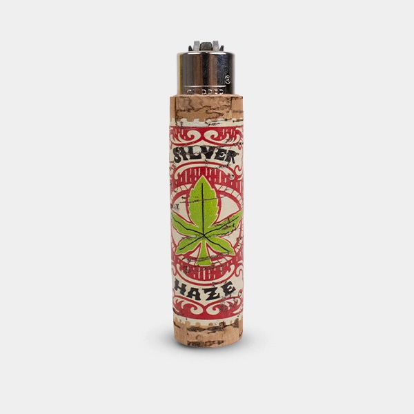 Accendino Clipper con custodia in sughero Weed Cork