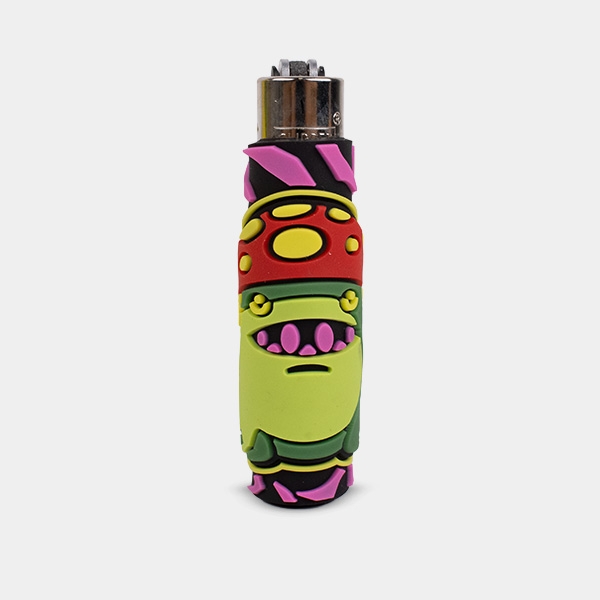 Accendino Clipper in silicone Monster Mushrooms - GB