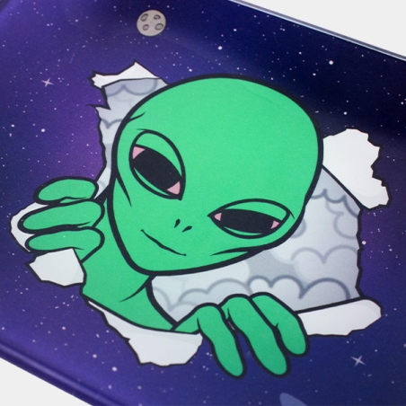 Vassoio in vetro Alien 16x12 GB design creativo premium