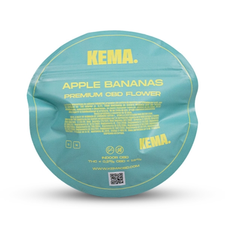 Fiori di CBD 18% Apple Bananas Cali KEMA