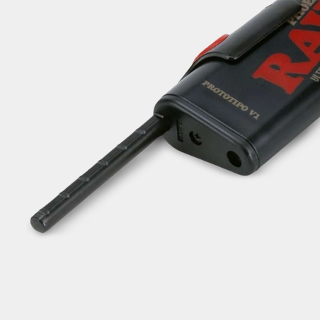 Accendino Raw Phoenix 3 in 1 nero con portacanna inferiore