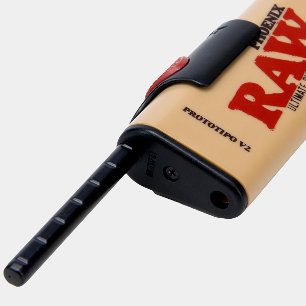 Accendino Raw Phoenix 3 in 1 Beige con pressino inferiore