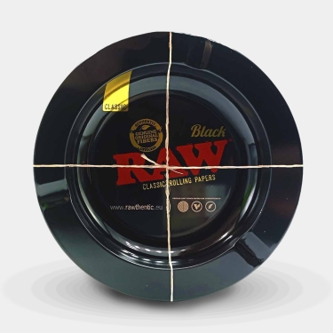 Posacenere Raw Metal Black