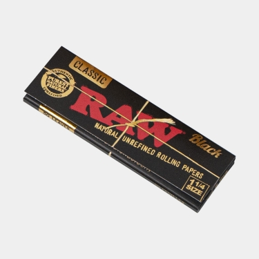 Carta Raw nera