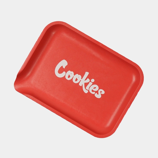 Vassoio rosso per biscotti