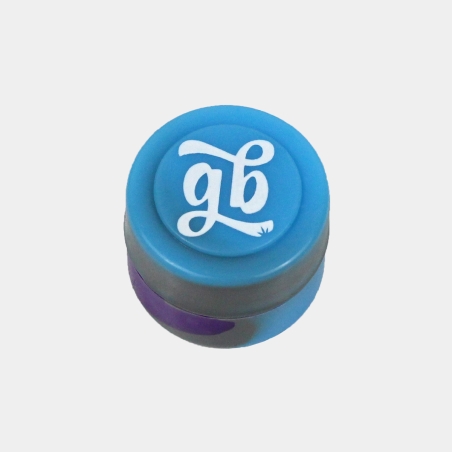Barattolo in silicone blu gb