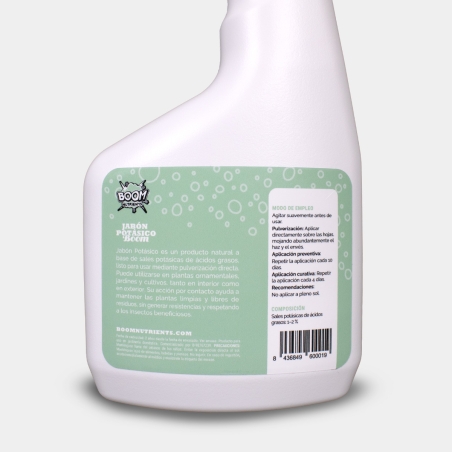 Sapone al potassio Boom 650 ml | Insetticida naturale pronto all'uso