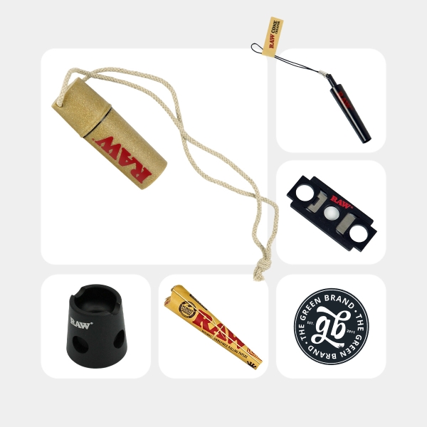 Visualizzazione Kit articoli esclusivi Raw Cone Creator - GB The Green Brand