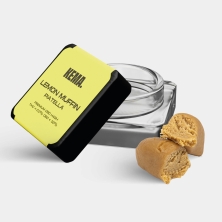 Hash CBD Piatella 'Lemon Muffin' KEMA 3g aperto