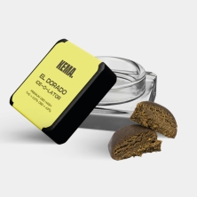 Hash CBD Ice-o-lator 'El Dorado' KEMA 3 g aperto