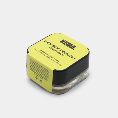 Hash CBD Crumble "Honey Peach" KEMA 3 g