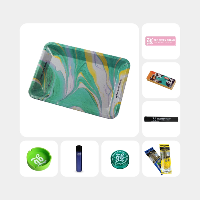 Visualizzazione Kit BudzBunny con prodotti headshop GB
