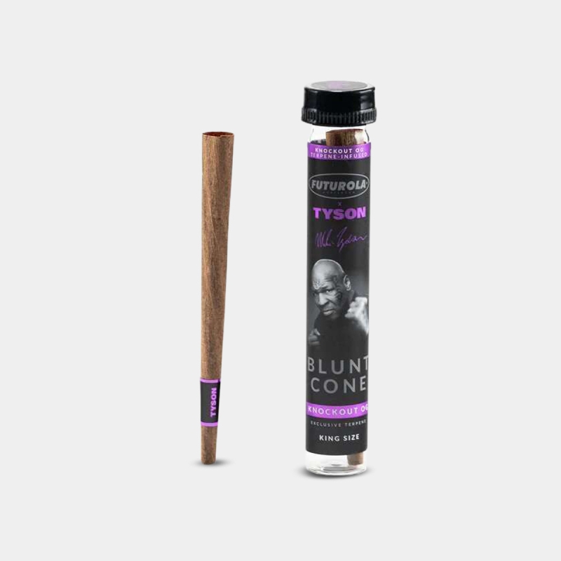 Futurola Tyson 2.0 Knockout OG Blunt Wraps senza tabacco