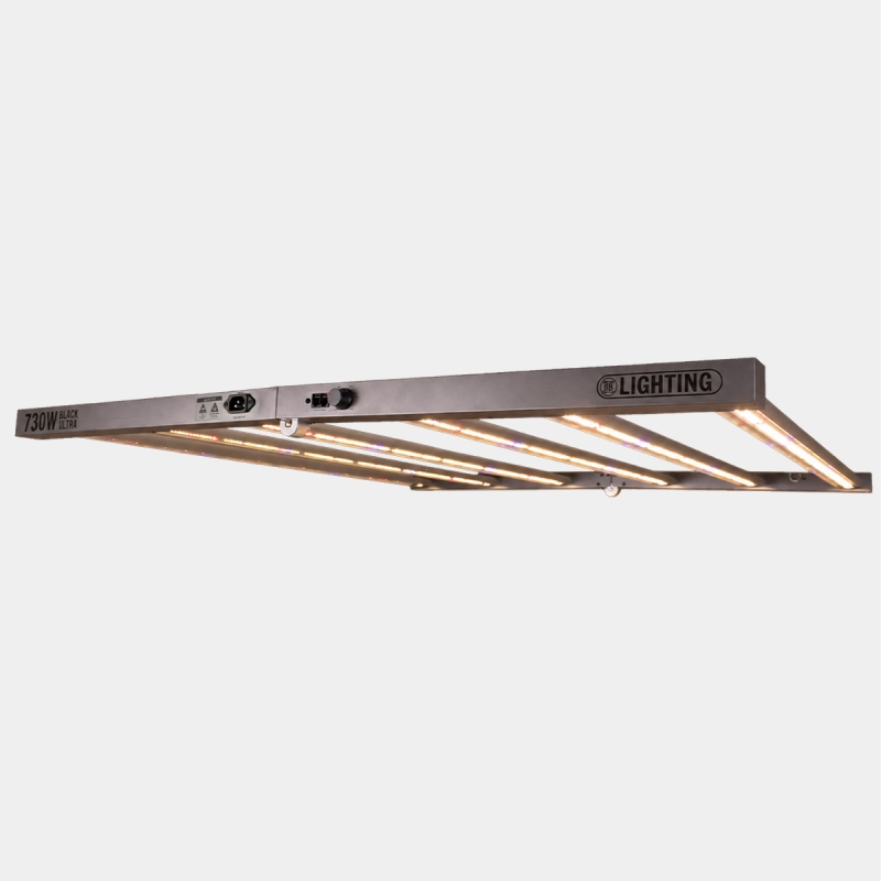 Sistema LED dimmerabile 730 W Black Ultra GB Lighting acceso