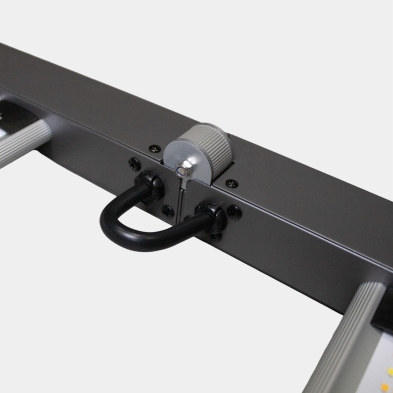 Sistema LED dimmerabile 1000 W nero Ultra GB Lighting con cerniera