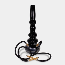 Bong Billy Bong Thornton 56 cm nero con tubi