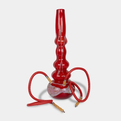 Bong Billy Bong Thornton 56 cm rosso con tubi