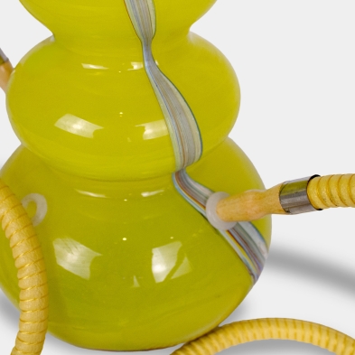 Bong Billy Bong Thornton 56 cm base gialla con tubo