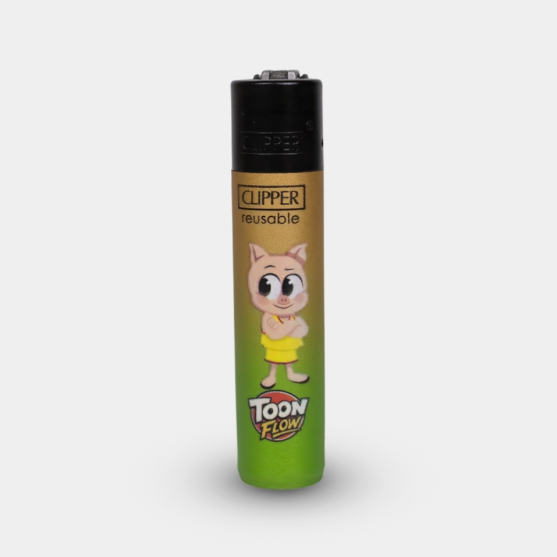 Accendino Clipper Toons maiale Porky