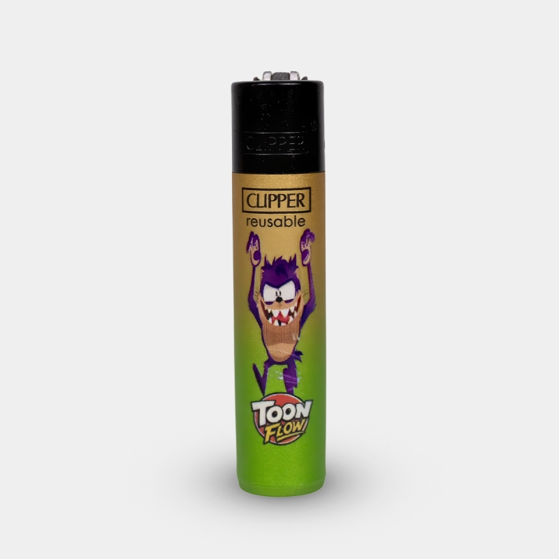 Accendino Clipper Flow Movie Taz