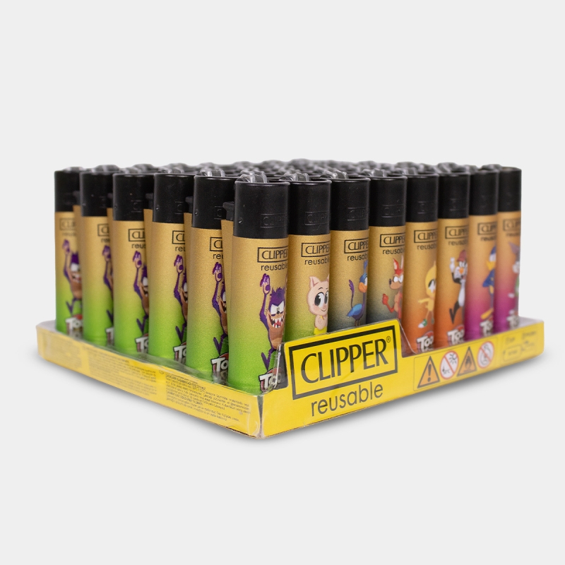 Accendino Clipper Flow Movie in scatola