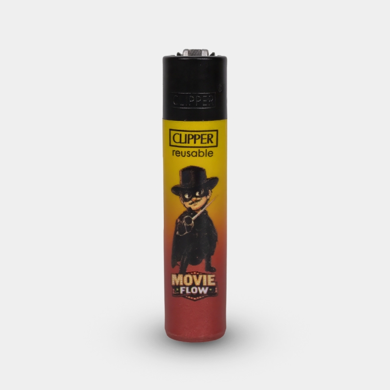 Accendino Clipper Flow Movie Zorro