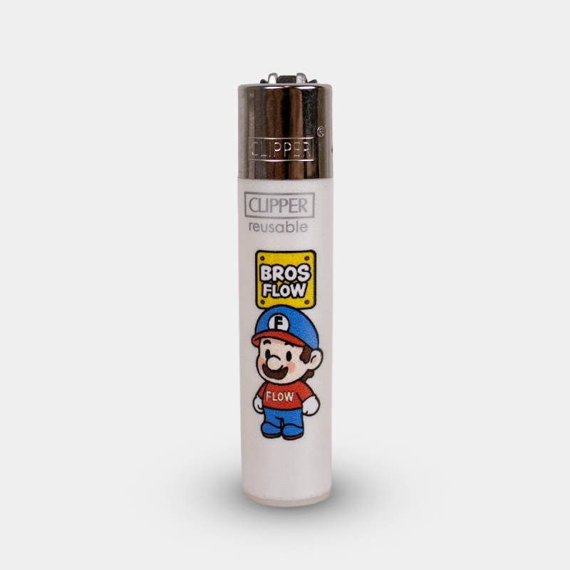 Accendino Clipper Flow Movie Mario