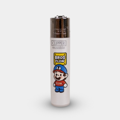 Accendino Clipper Flow Movie Mario