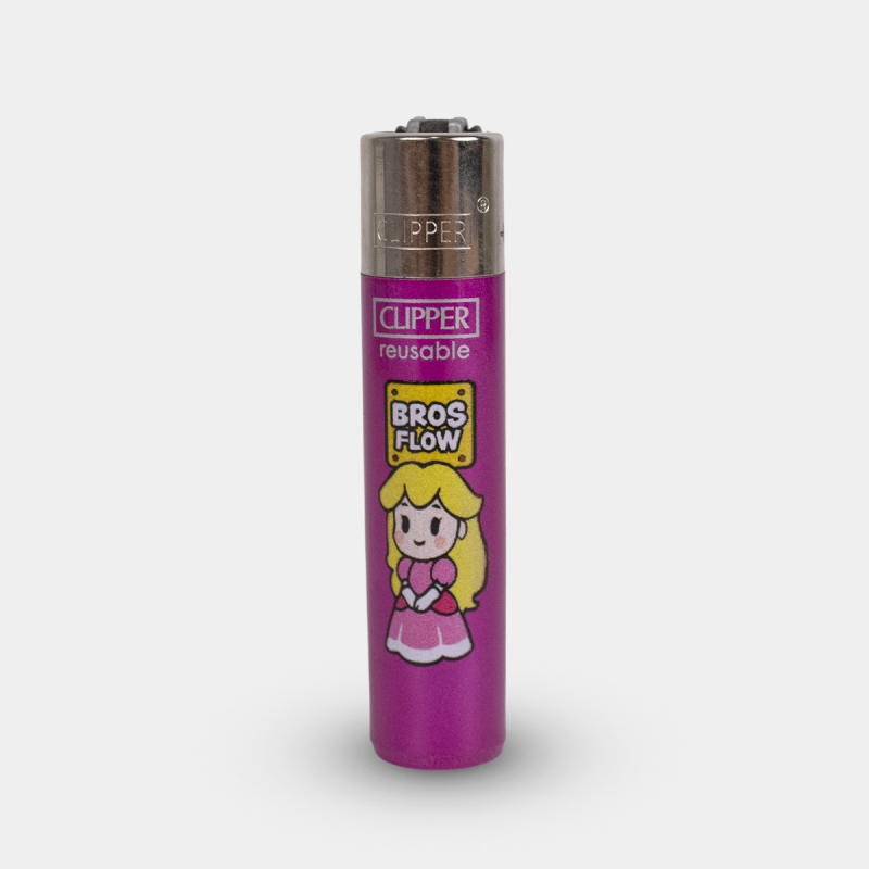 Accendino Clipper Flow Movie Peach