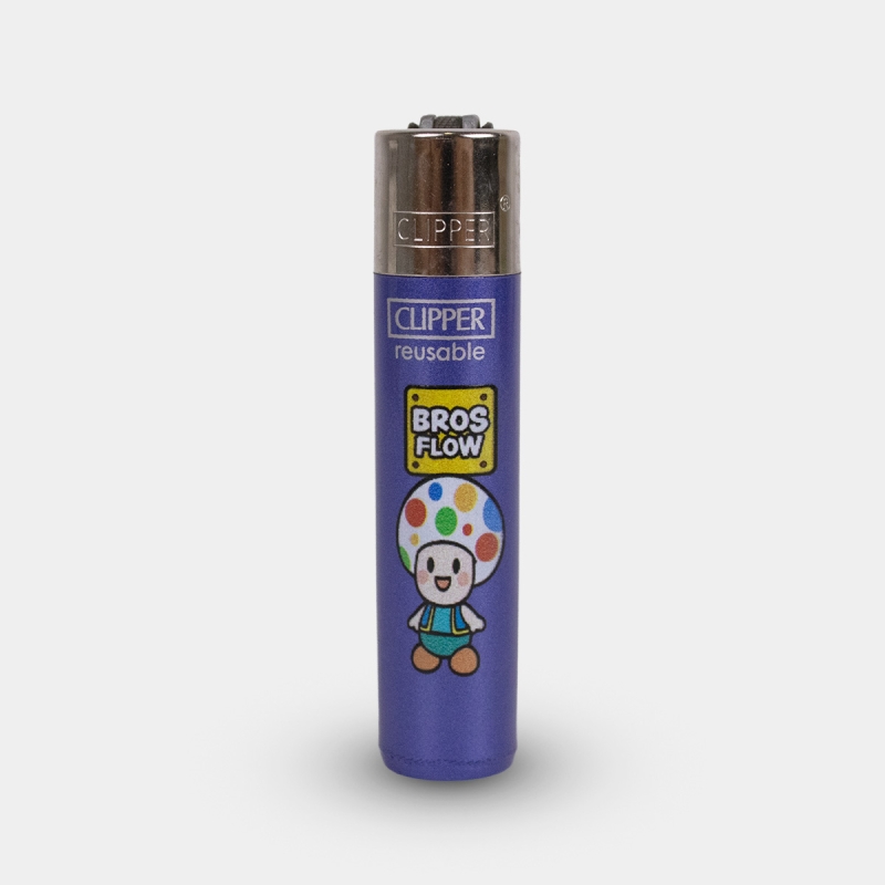 Accendino Clipper Flow Movie Toad