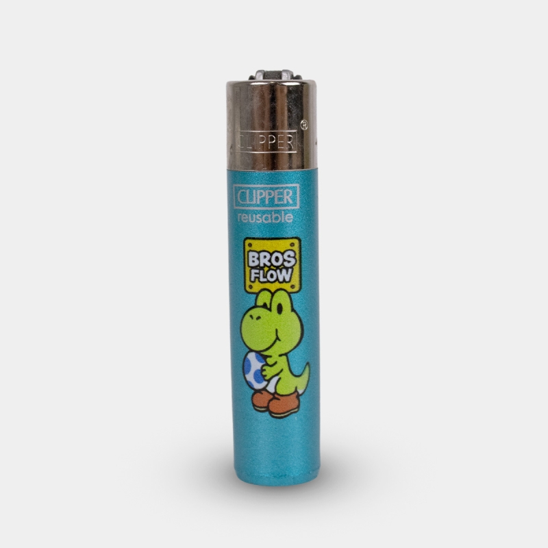 Accendino Clipper Flow Movie Yoshi