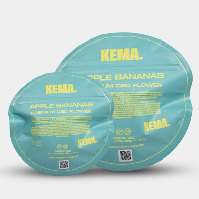 Fiori di CBD 18% Apple Bananas Cali KEMA