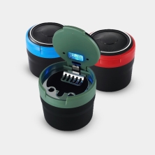 Visualizzazione Posacenere Portatile per Auto con LED- GB The Green Brand