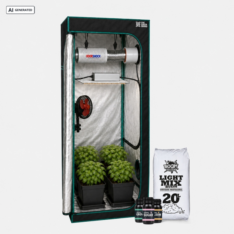 Visualizzazione Kit Completo Base 60x60 - GB The Green Brand