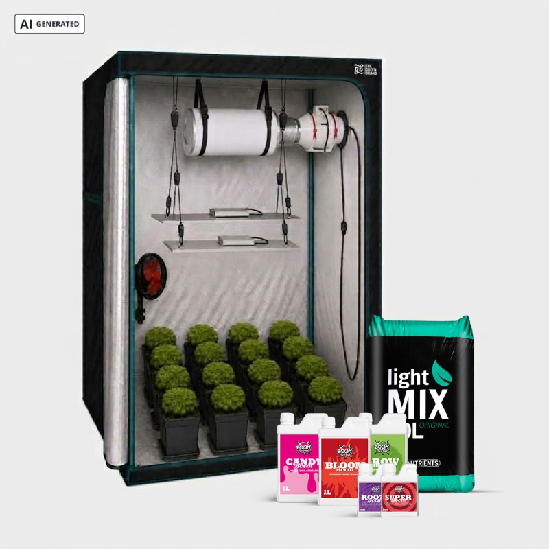 Visualizzazione Kit completo professionale 120x120 - GB The Green Brand
