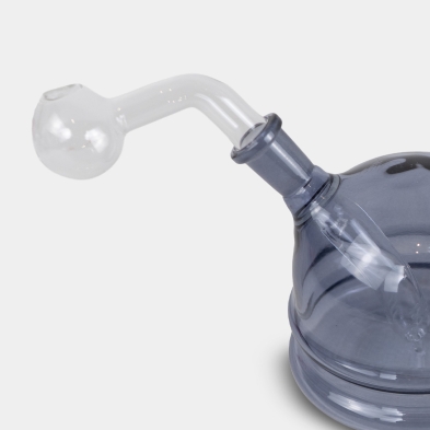Bong per olio 15 cm vista posteriore