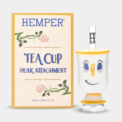 Tazza da tè Hemper per Puffco Peak e Peak Pro | Vetro