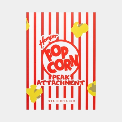 Hemper Popcorn Puffco Glass Attachment per Puffco Peak e Peak Pro