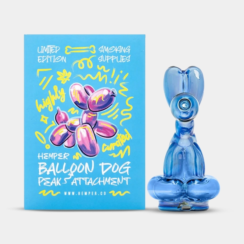 Visualizzazione Hemper Balloon Dog per Puffco Peak e Peak Pro