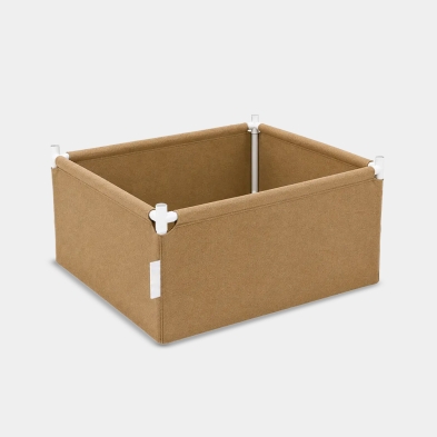 Grow Bed 80x80x40 cm Neptune | Letto per Living Soil