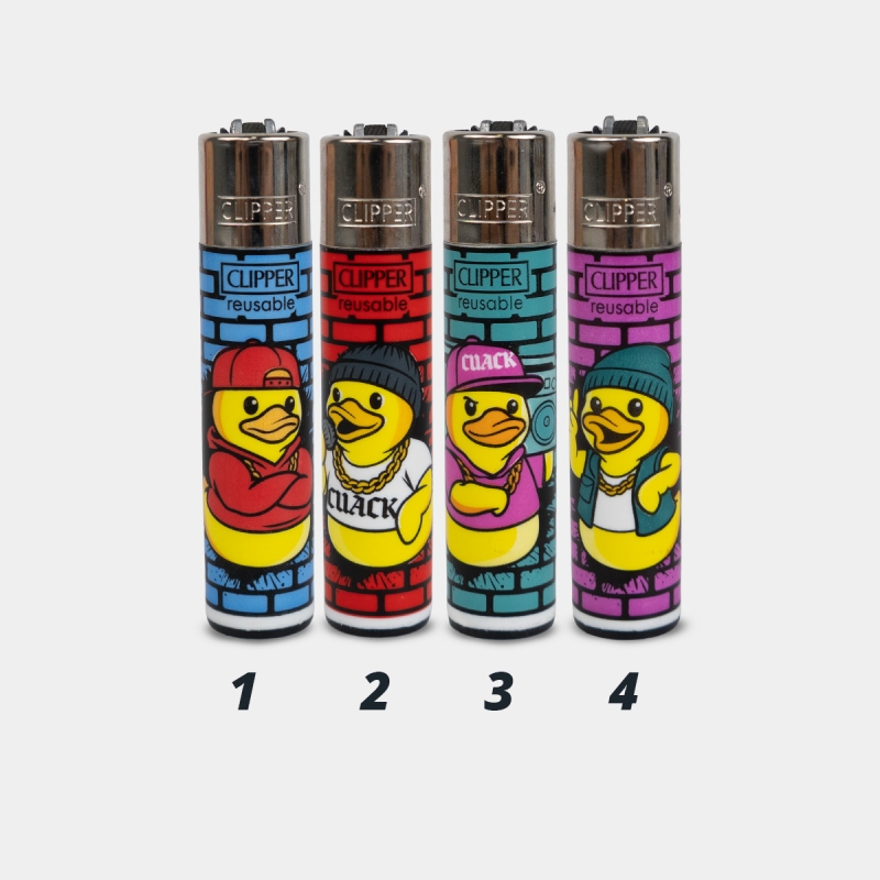 Accendino Clipper stile Quack