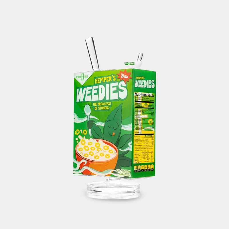 Bong XL a forma di scatola di cereali Hemper Weedies