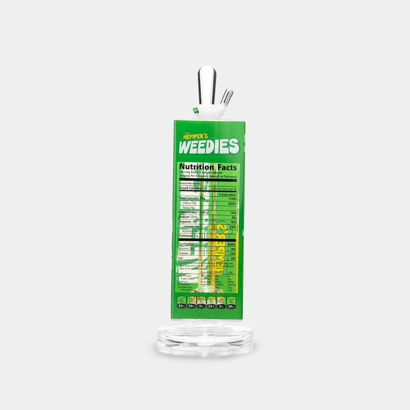Bong XL a forma di scatola di cereali Hemper Weedies