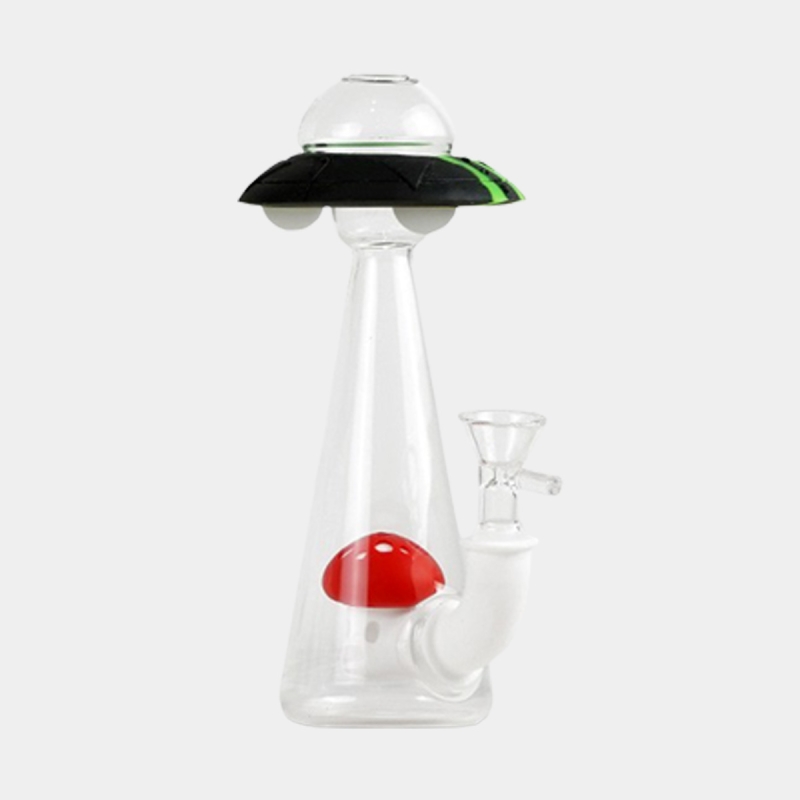 Kit Alien | Bong, fiori di CBD e vassoio GB