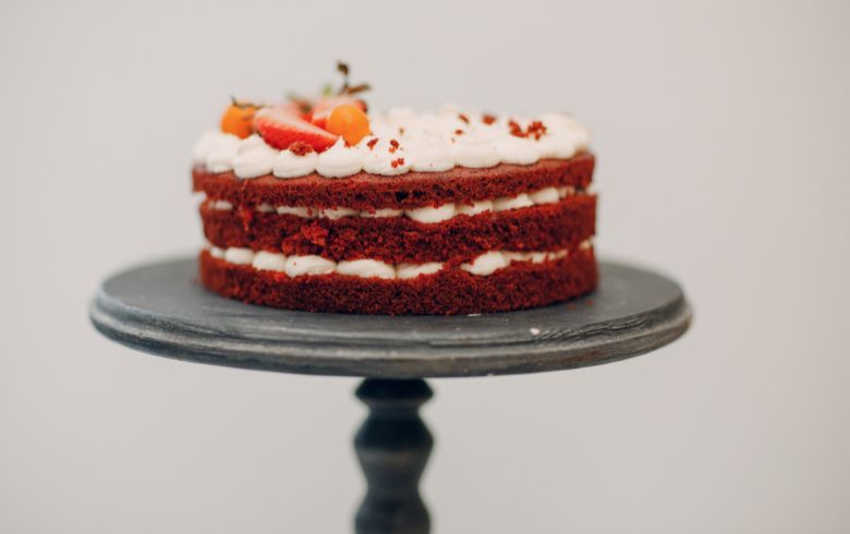 Torta Red Velvet alla cannabis Torta Red Velvet alla cannabis