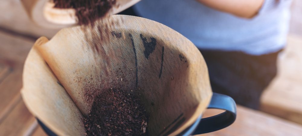 Fertilizzante con fondi di caffè